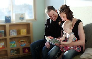Reading in Room for Threes & Younger